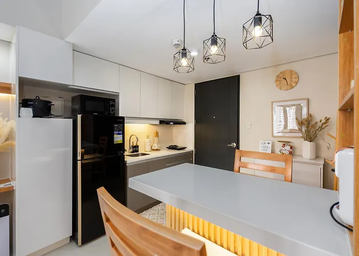 アパート 30sqm Studio, Queen Sized Bed, 15th Floor, Baseline Prestige Fuente Osmena *
