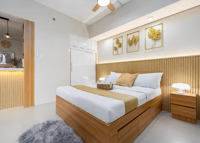 アパート 30sqm Studio, Queen Sized Bed, 15th Floor, Baseline Prestige Fuente Osmena セブ市