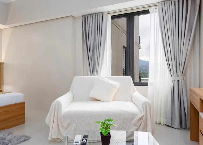 30sqm Studio, Queen Sized Bed, 15th Floor, Baseline Prestige Fuente Osmena アパート セブ市